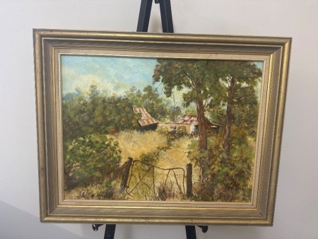 Ray Macninn - Yarra Glen Area 1938 Oil on Board