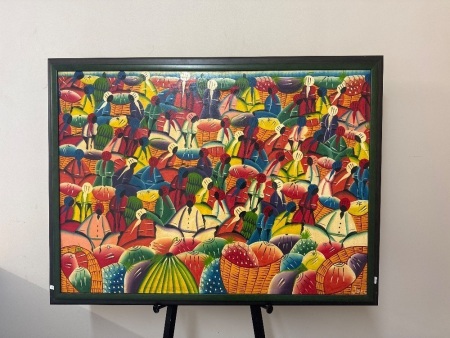Dominica Market unknown artist