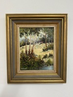 Ray Macminn - Our Australian Bush Oil on Board&nbsp;