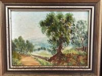 V Beyer - 2 Australian Tree Oil on Board - 3