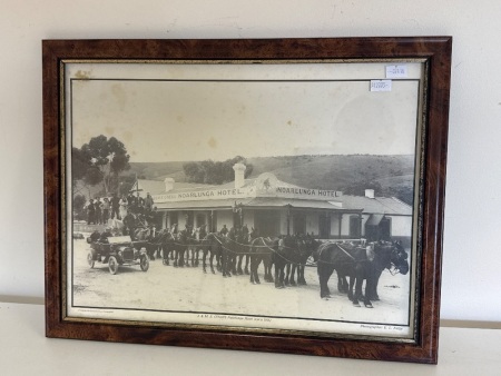 Noarlunga Hotel Circa 1915 Framed Photograph Print