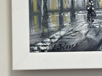 Paris Arc De Triomphe Oil on Canvas - signed left hand corner by artist&nbsp; - 3