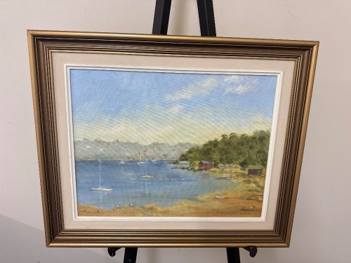 Maston 1988 - Woodford Bay Acrylic on Board