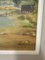 Maston 1988 - Woodford Bay Acrylic on Board - 3