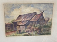 Joan Gregory 71 - Holts Farmhouse Watercolour - 2