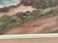 Jeffrey Newman - Ocean and Bush Track Acrylic on Canvas Board - 3