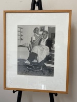 Martin Jorgensen - New Farm Barber Photograph 1995