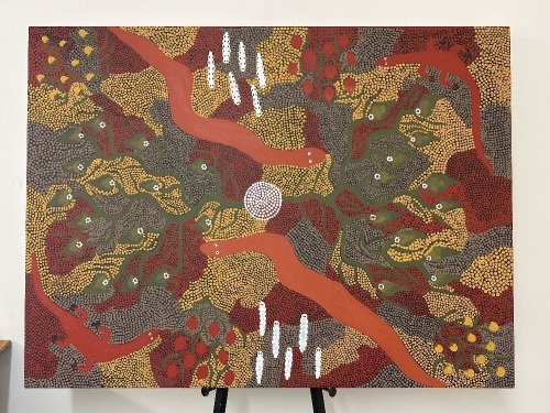 Vivian Porter - Bush Tucker Dreaming Acrylic on Canvas