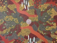 Vivian Porter - Bush Tucker Dreaming Acrylic on Canvas - 2