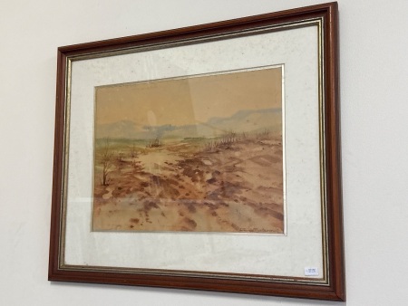 James Thompson - Over the Range NSW Watercolour on Paper