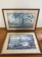 2 Historic Prints of the Blue Mountains