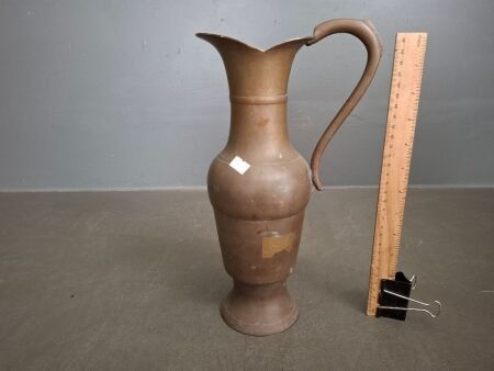 Vintage Brass Pitcher
