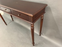 Timber 3 Drawer Sofa Table - 2