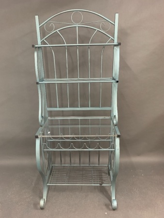 Metal & Glass Bakers Rack / Shelves