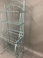 Metal & Glass Bakers Rack / Shelves - 2