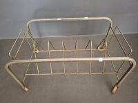 Mid Century Display Rack on Castors - 3