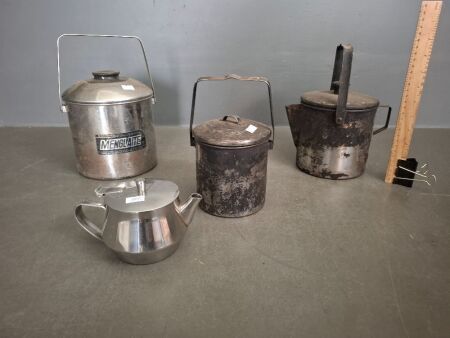 Vintage Canisters and Kettles