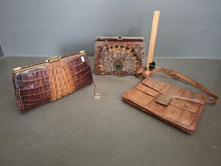 3 Vintage Handbags