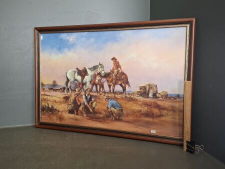 d'Arcy.W.Doyle The Bush Mud Map Print