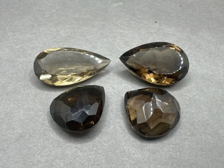 142 Carats Smokey Quartz Gemstones