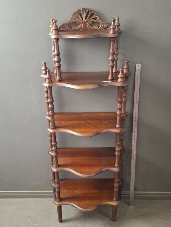 5 Tier Wooden Wotnot