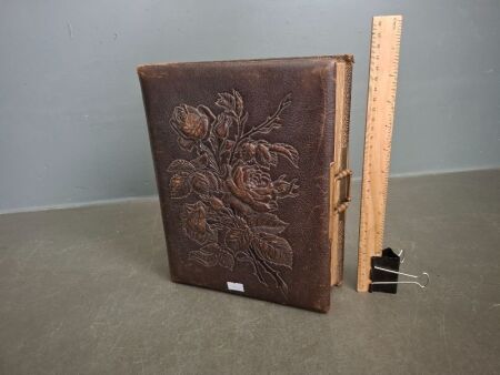 Antique Photo Album - Circa 1886