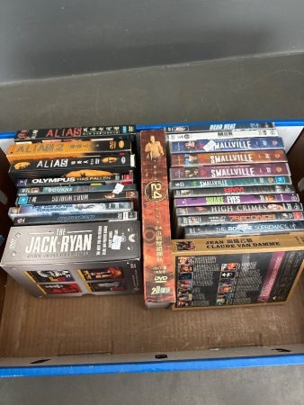 Mixed box lot of DVD's