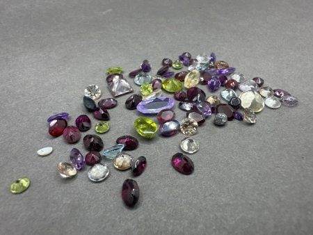 50 Carats of Various Mixed Gemstones