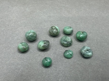 15 Carats of Emerald Gemstone Beads