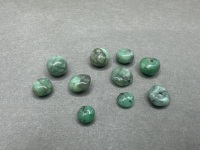 15 Carats of Emerald Gemstone Beads