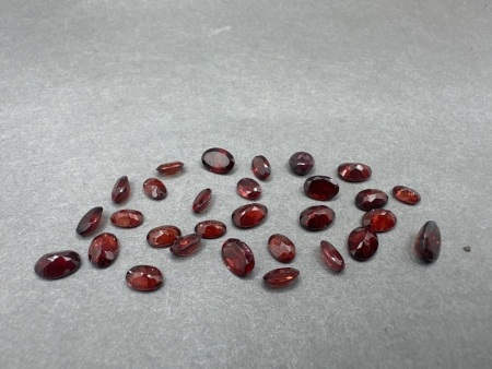 20 Carats of Garnet Gemstone Beads
