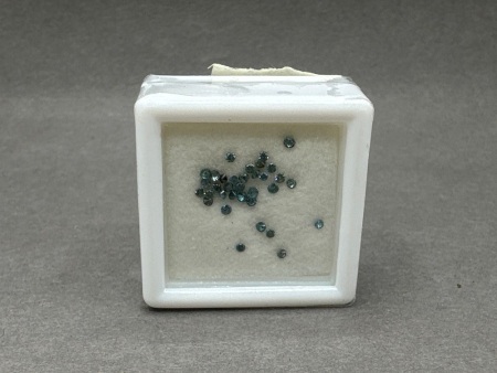 0.34 Carats Blue Diamond Gemstones