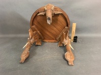 Vintage 3 Legged Elephant Stool - 4