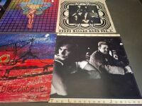 9 Mixed Rock Vinyl Records - 5