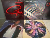 9 Mixed Rock Vinyl Records - 2