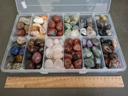 Over 3kg of Tumbled Stones