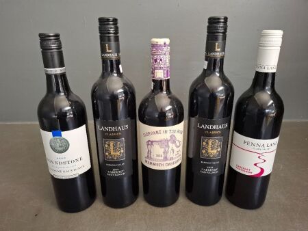 5 Bottles of Cabernet Sauvignon