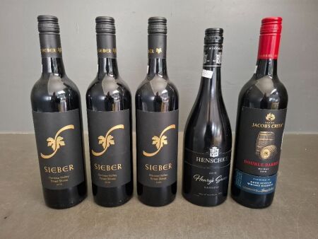 5 Bottles of Shiraz