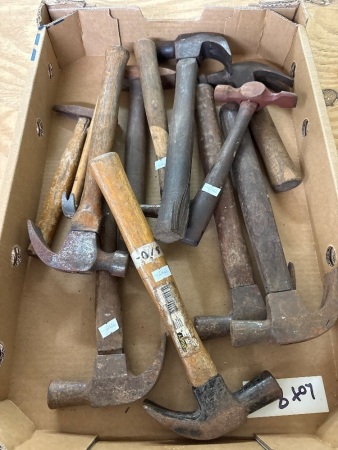 Assorted Lot of Hammers