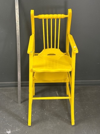 Vintage High Chair / Rocking Chair