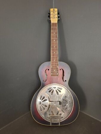 Gretsch Bobtail Slide Guitar Amplisonic Resonator - Model No G9230 - S/N CAXR122435