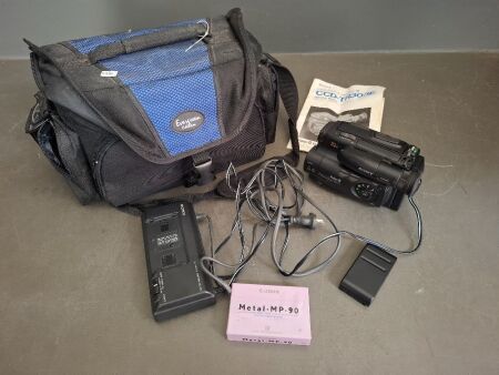 Sony Video 8 Handycam Camera Recorder - Incs Charger & Operation Manual