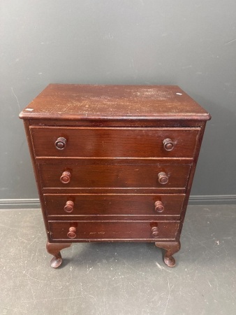 Mid Century Wooden Chest of Drawers