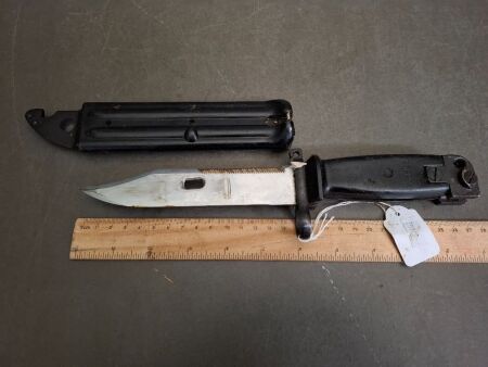 Vintage Bayonet in Sheath - 270mm