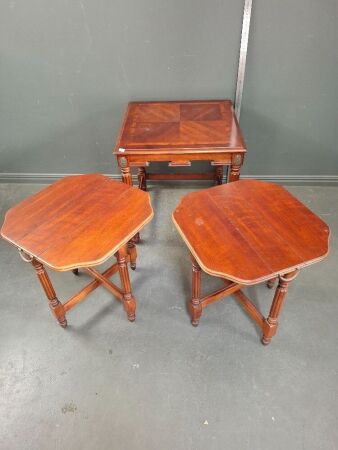 Vintage Mahogany Nesting Tables