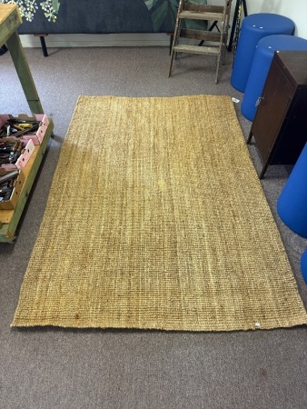 Large Jute Floor Rug 2300 x 1570