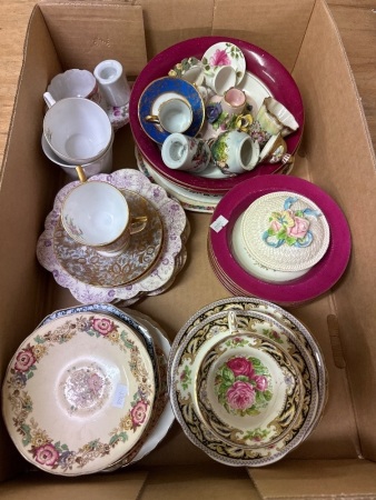 Assortment of Vintage Crockery