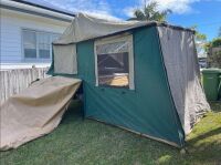 Soft Floor Camper Trailer TOP ONLY - Trailer NOT Included - Fits up to a 7x4 Trailer - 2