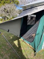 Soft Floor Camper Trailer TOP ONLY - Trailer NOT Included - Fits up to a 7x4 Trailer - 4