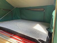 Soft Floor Camper Trailer TOP ONLY - Trailer NOT Included - Fits up to a 7x4 Trailer - 5